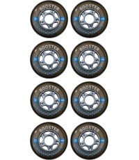 Rezerves riteņi skrituļslidām ar K2 Booster 84 mm gultņiem - 8 gab.