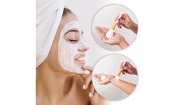 Face Roller & Gua Sha Set inSPORTline Rosado Pro