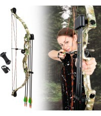 Loka šaušanas komplekts inSPORTline Monyta - Camouflage