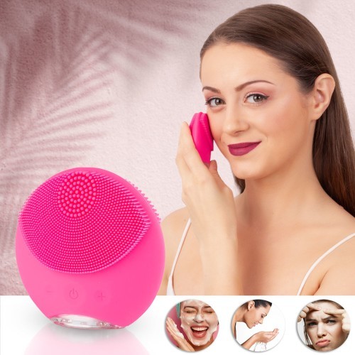 Звуковая щётка для очищения лица inSPORTline Cuddlecheek