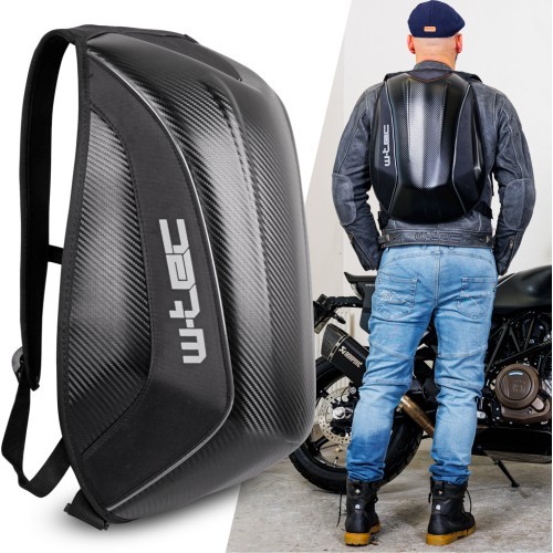 Cietas čaulas motocikla mugursoma W-TEC Shellter