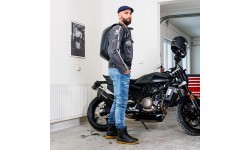 Cietas čaulas motocikla mugursoma W-TEC Shellter