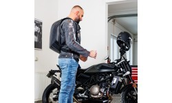 Cietas čaulas motocikla mugursoma W-TEC Shellter