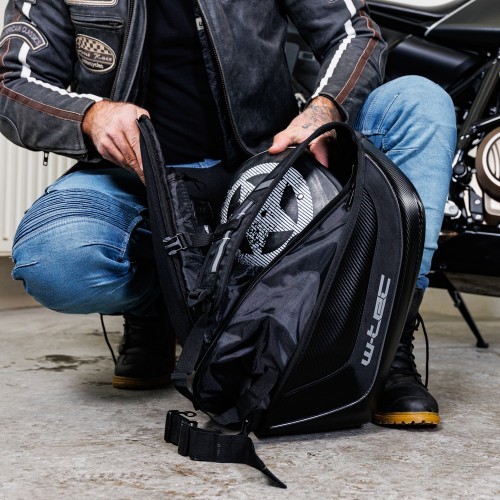 Cietas čaulas motocikla mugursoma W-TEC Shellter