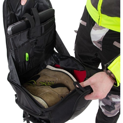 Cietas čaulas motocikla mugursoma W-TEC Shellter