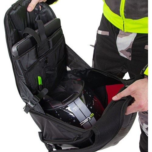 Cietas čaulas motocikla mugursoma W-TEC Shellter