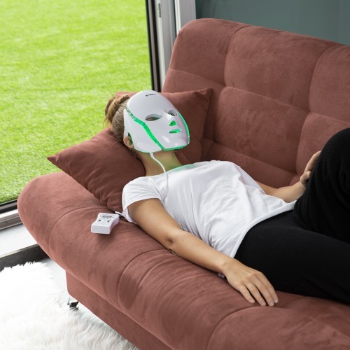 LED Light Therapy Face/Neck Mask inSPORTline Hilmana