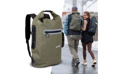 Водонепроницаемый мотоциклетный рюкзак W-TEC Uphills - Khaki