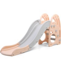 Bērnu slidkalniņš inSPORTline Caracoli - Orange-Pink