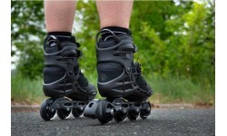 Роликовые коньки Powerslide Phuzion Argon Black 80 Trinity