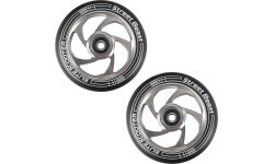 Freestyle Scooter Wheels inSPORTline, 110mm, 2pcs., Black-Silver
