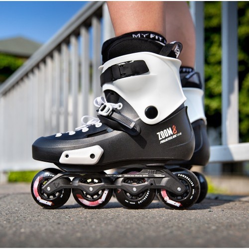 Skrituļslidas Powerslide Zoom Pro Black 80 Trinity