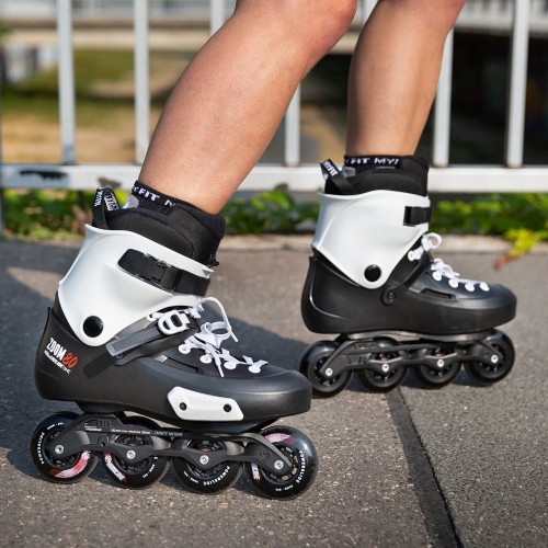 Skrituļslidas Powerslide Zoom Pro Black 80 Trinity