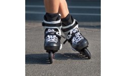 Роликовые коньки Powerslide Zoom Pro Black 80 Trinity