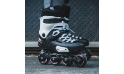 Роликовые коньки Powerslide Zoom Pro Black 80 Trinity