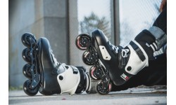 Rollerblades Powerslide Zoom Pro Black 80 Trinity