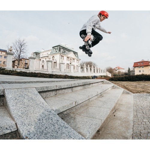 Rollerblades Powerslide Zoom Pro Black 80 Trinity