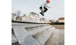 Роликовые коньки Powerslide Zoom Pro Black 80 Trinity