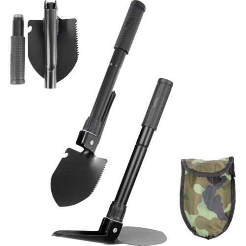 Small Folding Shovel w/ Compass inSPORTline Plegable