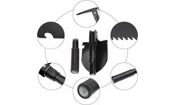 Small Folding Shovel w/ Compass inSPORTline Plegable
