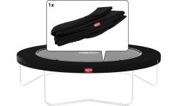 Favorit - Regular Padding 380 Black with white edge