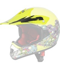 Replacement Peak for V310 Helmet W-TEC  - Zombie Neon Green