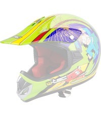 Replacement Peak for V310 Helmet W-TEC  - Ghost Dot
