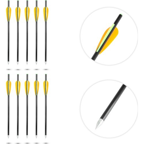 Fiberglass Arrows inSPORTline  Frankson 34cm, 10pcs.