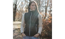 Sieviešu siltā veste inSPORTline WARMher - Black