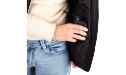 Sieviešu siltā veste inSPORTline WARMher - Black