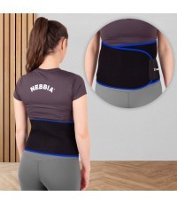 Neoprēna josta inSPORTline Swaist - Blue