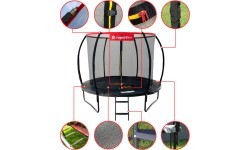 Tramplīnu komplekts inSPORTline Flea PRO 244 cm