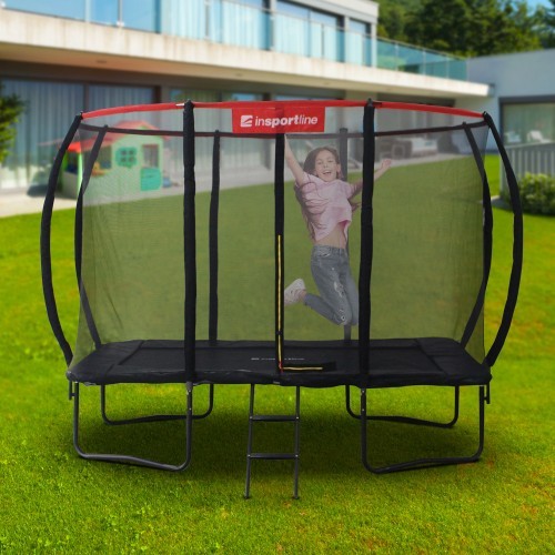 Drošības tīkls bez statņiem batutam inSPORTline QuadJump PRO, 183x274 cm