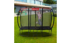 Drošības tīkls bez statņiem batutam inSPORTline QuadJump PRO, 183x274 cm