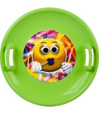 Sniega šķīvītis STT - Green Emoji Girl