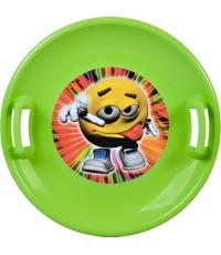 Sniega šķīvītis STT - Green Emoji Boy