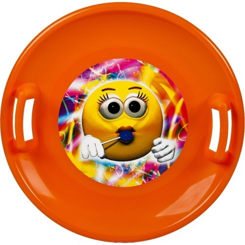 Sniega šķīvītis STT - Orange Emoji Girl