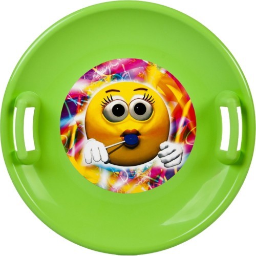 Sniega šķīvītis STT - Orange Emoji Girl