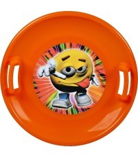 Sniega šķīvītis STT - Orange Emoji Boy