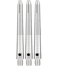 Dart Shafts Bull's Sharkskin Medium Silver