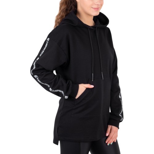 Women’s Hoodie inSPORTline Overhoodie - Black