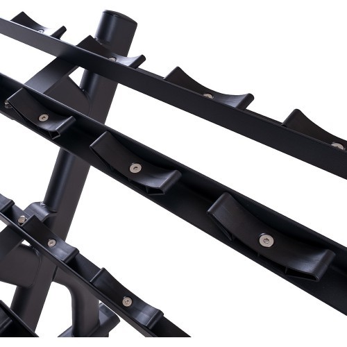 Three-Shelf Single-Handed Dumbbell Rack inSPORTline GymRack III