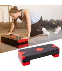 Aerobikas vingrojumu platforma inSPORTline AS150 - černo-červená