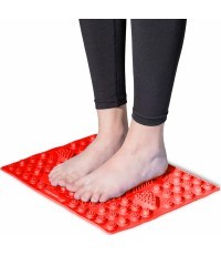 Kāju masāžas paklājs inSPORTline Tilsipur 39 x 29 cm - Red