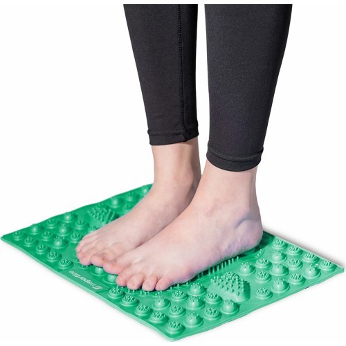 Foot Massage Mat inSPORTline Tilsipur 39 x 29 cm - Green