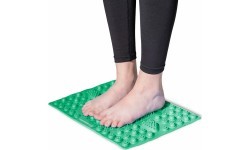 Foot Massage Mat inSPORTline Tilsipur 39 x 29 cm - Green