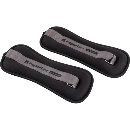 Ankle/Wrist Weights inSPORTline ON-X Neoprener 2 x 0.5 kg - Black