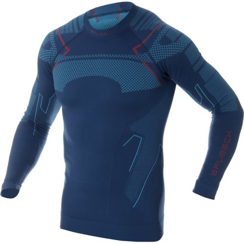 Мужская футболка с длинным рукавом Brubeck Thermo Black LS13040A