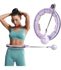 Hula Hoop ar atsvaru inSPORTline Pro 69 - 105 cm