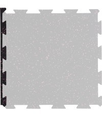 Malas gabals augstas izturības grīdas paklājam inSPORTline Puzeko 50 x 50 x 0,5 cm - Black - variant A